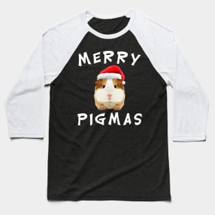 Guinea Pig Merry Pigmas TChristmas Xmas Baseball T-Shirt